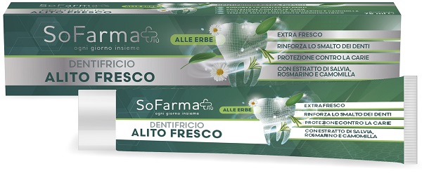 DENTIFRICIO ALITO FRESCO 75 ML SOFARMAPIU' - Farmacia Castello Srl