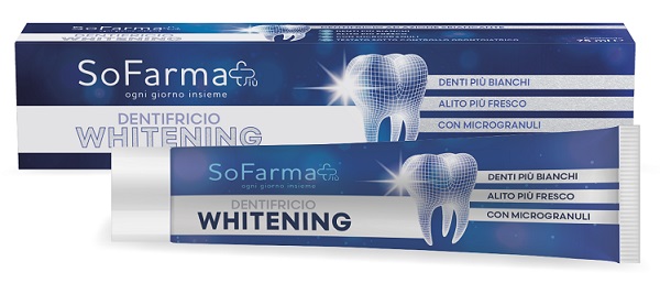 DENTIFRICIO WHITENING 75 ML SOFARMAPIU' - Farmacia Castello Srl
