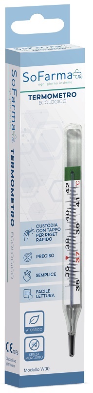 TERMOMETRO GALLIO ECOLOGICO SOFARMAPIU' - Farmacia Castello Srl