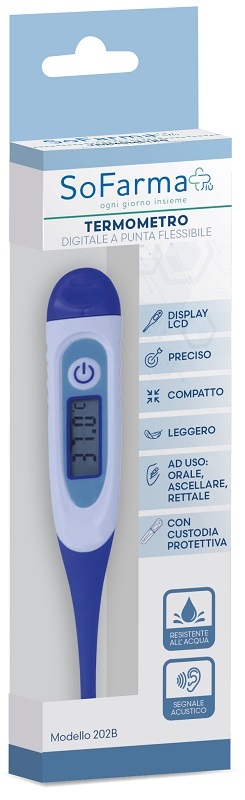 TERMOMETRO DIGITALE FLESS SOFARMAPIU' - Farmacia Castello Srl