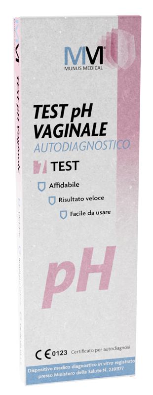 MUNUS MEDICAL TEST AUTODIAGNOSTICO PH VAGINALE - Farmacia Castello Srl