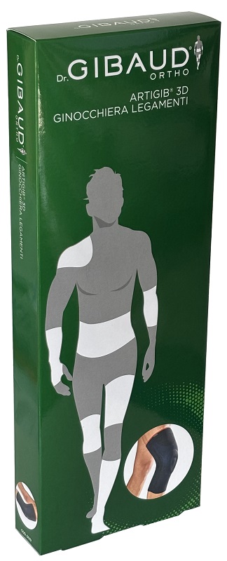 GIBAUD ORTHO ARTIGIB 3D GINOCCHIERA LEGAMENTI TAGLIA 03 - Farmacia Castello Srl