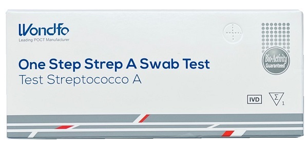 TEST AUTODIAGNOSTICO ONE STEP STREP A RILEVAZIONE QUALITATIVA ANTIGENE STREPTOCOCCO A DA CAMPION DI TAMPONE FARINGEO 1 PEZZO - Farmacia Castello Srl