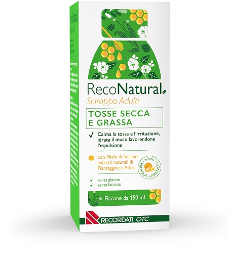 RECONATURAL SCIROPPO TOSSE ADULTI 150 ML - Farmacia Castello Srl