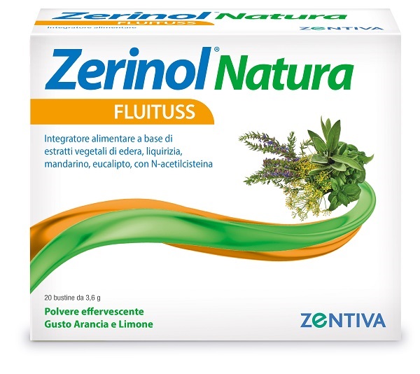 ZERINOL NATURA FLUITUSS 20 BUSTINE - Farmacia Castello Srl