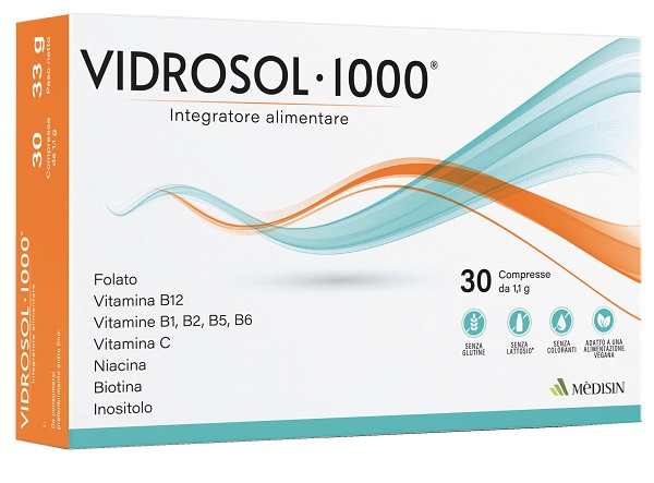 VIDROSOL 1000 30 COMPRESSE - Farmacia Castello Srl