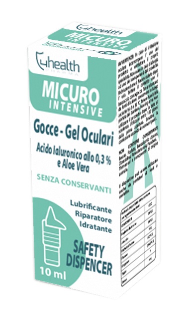 GOCCE OCULARI MICURO ACIDO IALURONICO 0,3% E ALOE VERA 10 ML - Farmacia Castello Srl