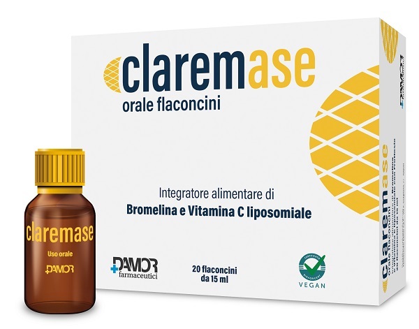 CLAREMASE ORALE 20 FLACONCINI DA 15 ML - Farmacia Castello Srl