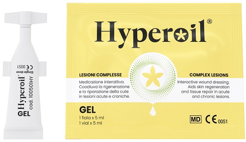 HYPEROIL GEL FIALA 5 ML LESIONI COMPLESSE - Farmacia Castello Srl
