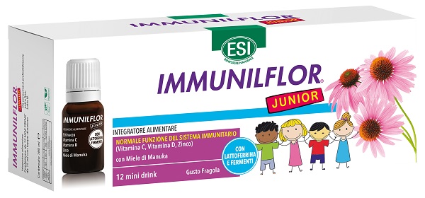 ESI IMMUNILFLOR MINI DRINK JUNIOR 12 MINI DRINK - Farmacia Castello Srl