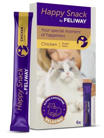 FELIWAY HAPPY SNACK POLLO 6 STICKS - Farmacia Castello Srl
