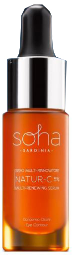 SOHA SIERO OCCHI MULTIRINNOVATORE NATUR C 5% CONTORNO OCCHI 13,5 ML - Farmacia Castello Srl
