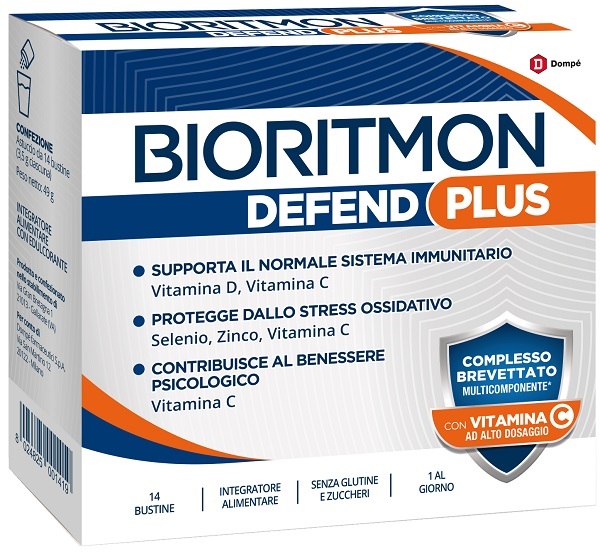 BIORITMON DEFEND PLUS 14 BUSTINE - Farmacia Castello Srl
