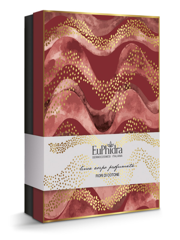EUPHIDRA FIORI DI COTONE COFANETTO CON DOCCIA GEL 400 ML + ACQUA PROFUMATA 125 ML + CREMA MANI 50 ML - Farmacia Castello Srl